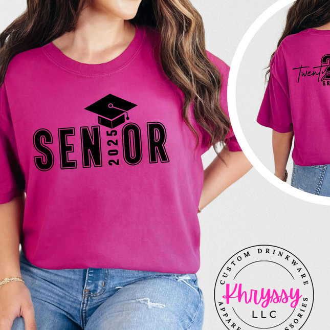 2025 Graduate T-Shirt - Senior 2025 Tee - Class of 2025 Graduation Shirt