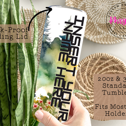 Trailblazing Diva 20oz Tumbler with Straw