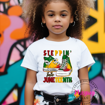 Steppin' into Freedom: Juneteenth Celebration T-Shirt