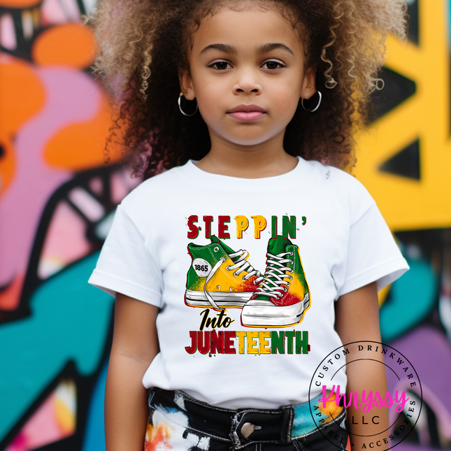 Steppin' into Freedom: Juneteenth Celebration T-Shirt