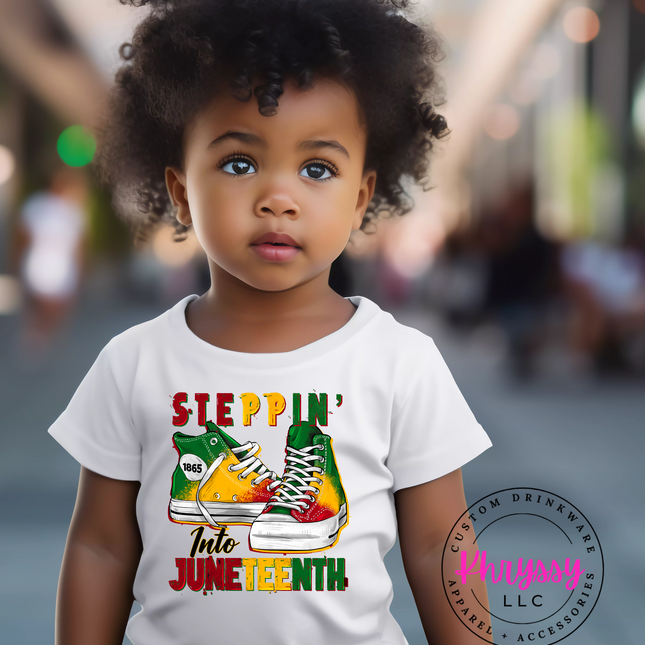 Steppin' into Freedom: Juneteenth Celebration T-Shirt