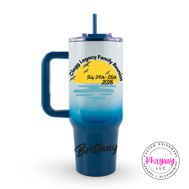 Limited Edition Clegg Reunion Personalized Tumbler | Atlantic City 2026