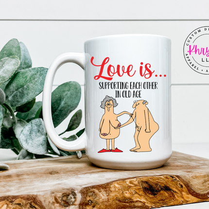 Love Is 15oz Coffee Mug