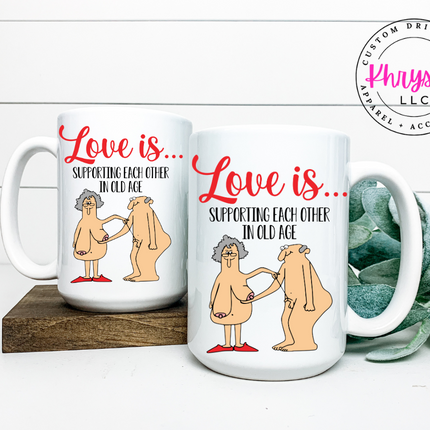 Love Is 15oz Coffee Mug