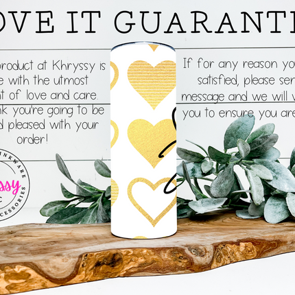 Red Heart Love Like Jesus 20oz Tumbler with Straw