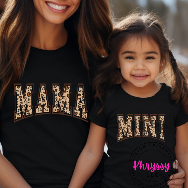 Animal Print Mama and Mini Unisex Shirt