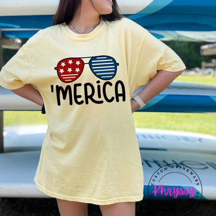'Merica Red White and Blue Unisex Shirt