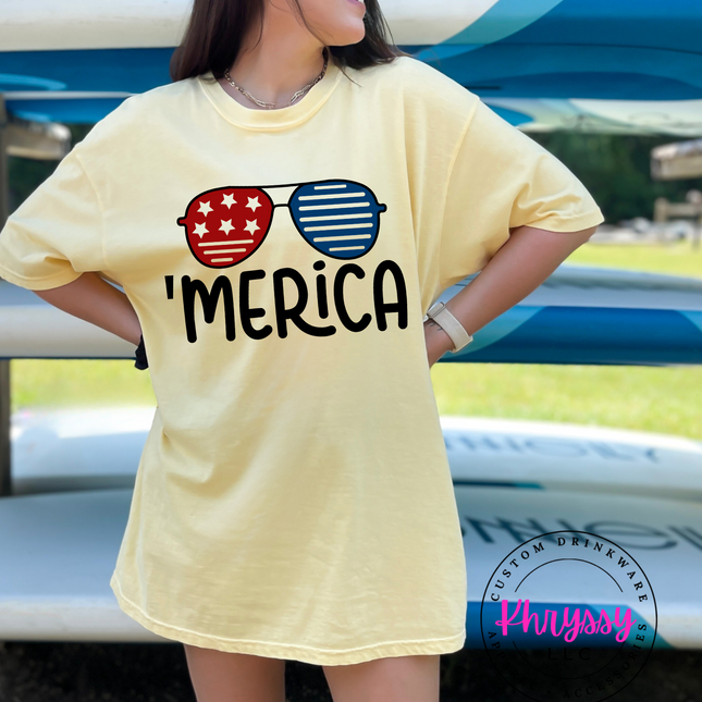 'Merica Red White and Blue Unisex Shirt