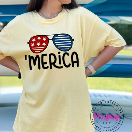 'Merica Red White and Blue Unisex Shirt