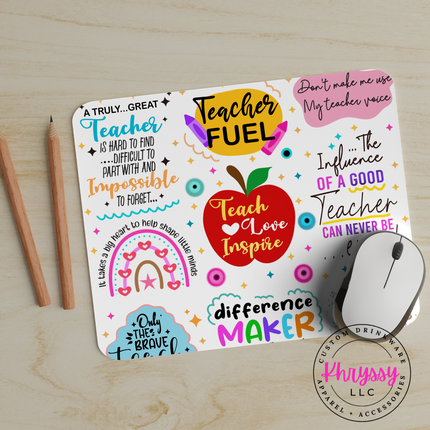 20oz Tumbler Teacher Fuel Gift Set