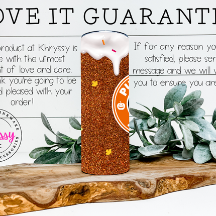 Pumpkin Spice with Sprinkles 20oz Tumbler with Straw