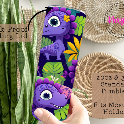 Roar in Style 20oz Tumbler with Straw