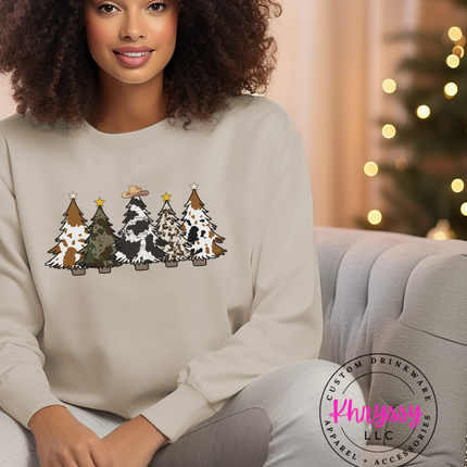 Christmas Cow Print Unisex Shirt