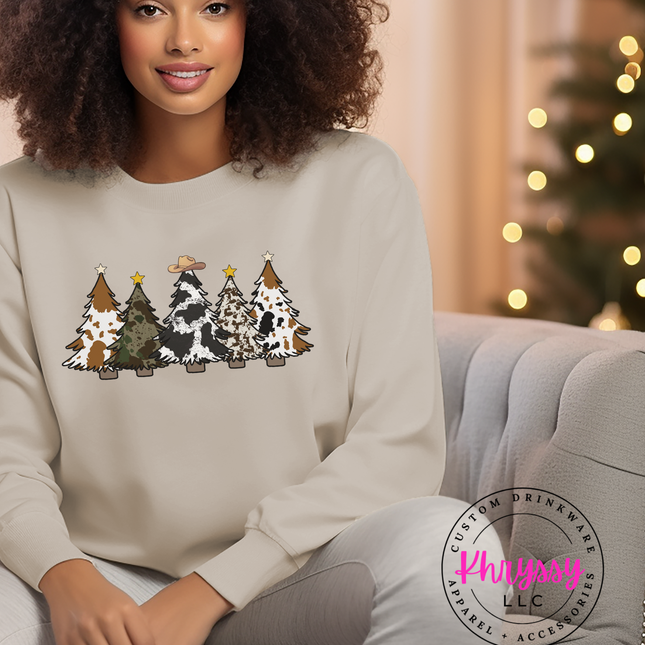 Christmas Cow Print Unisex Shirt