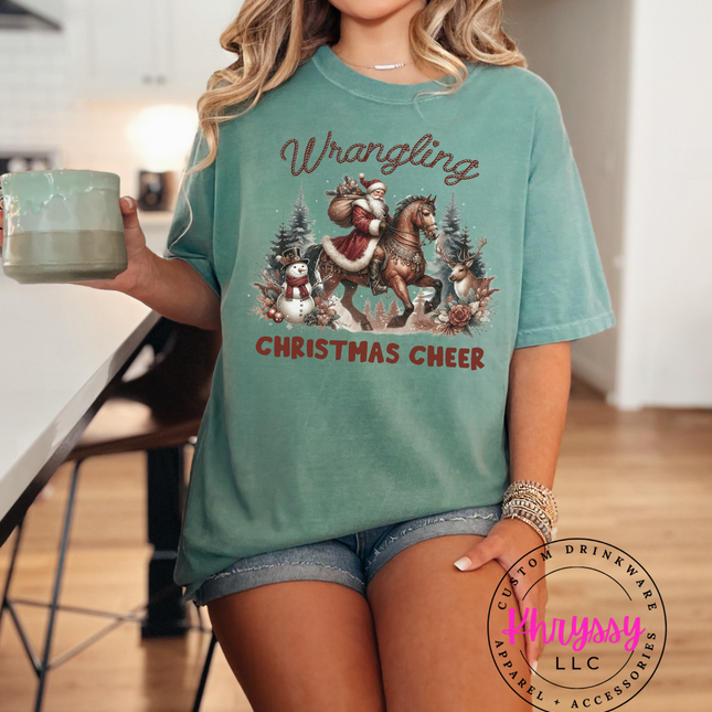 Wrangling Christmas Cheer Unisex Shirt