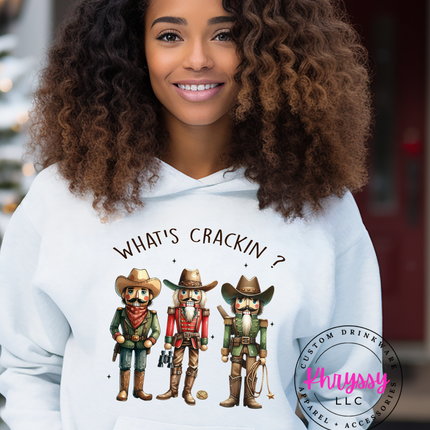 Christmas Unisex Hoodie- What's Craskin?