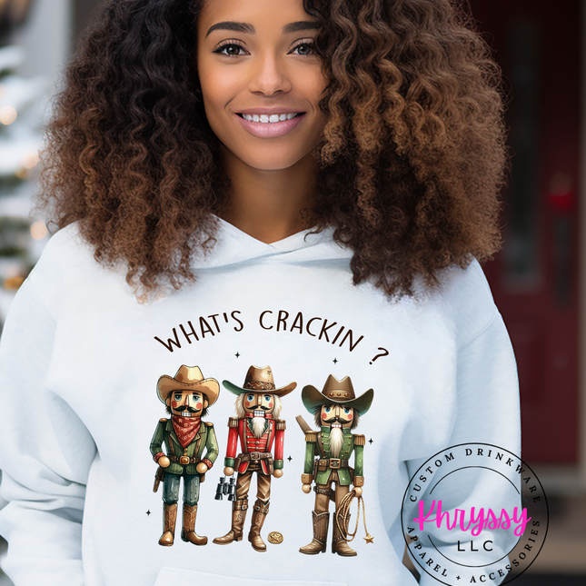 Christmas Unisex Hoodie- What's Craskin?