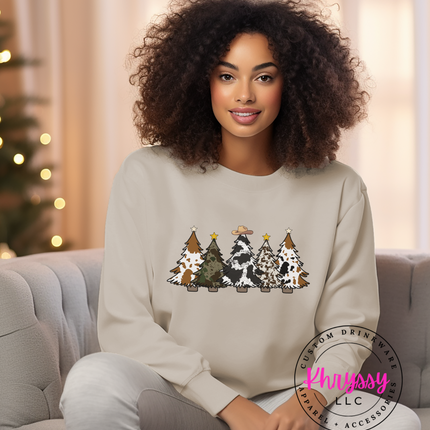 Christmas Cow Print Unisex Shirt