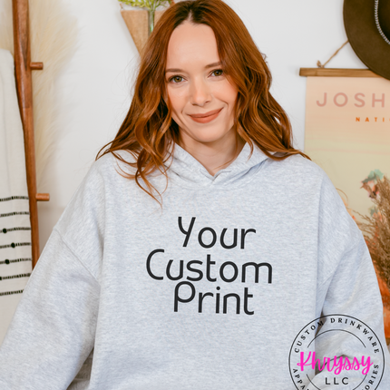 Adult Gildan Heavyblend Hoodie- Personalized Warm Wearable