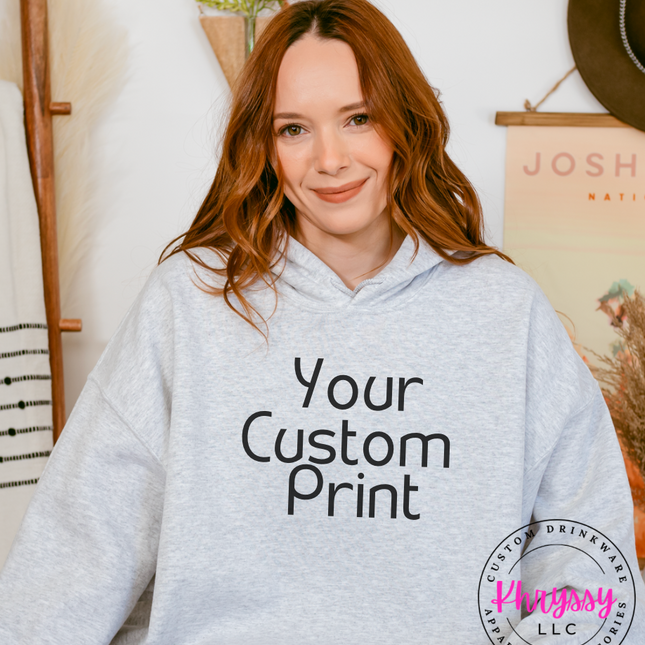 Adult Gildan Heavyblend Hoodie- Personalized Warm Wearable