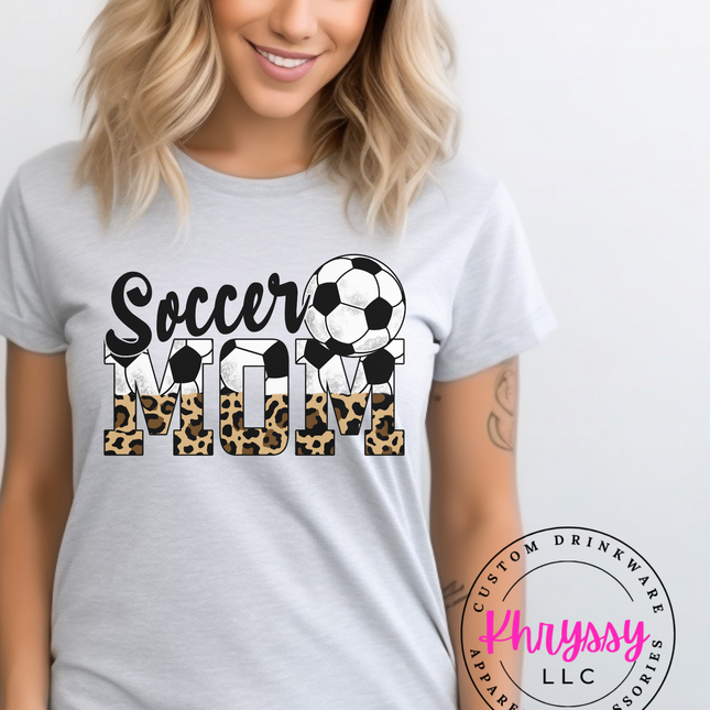 Soccer Mom Animal Print Unisex Shirt