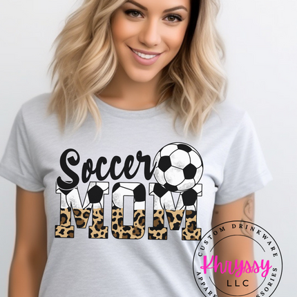 Soccer Mom Animal Print Unisex Shirt