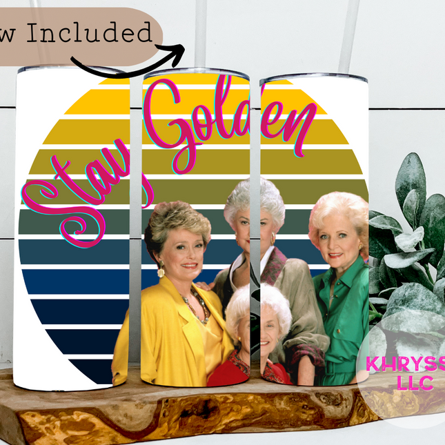 The Golden Girls Custom Tumbler