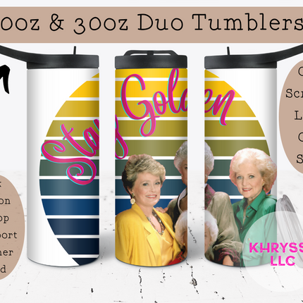 The Golden Girls Custom Tumbler