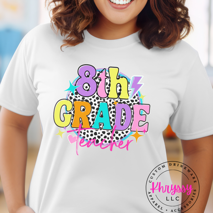 Dalmatian Dots Grade Level Unisex Shirts