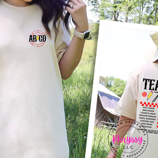 ABCD Teacher Tour Unisex Shirt