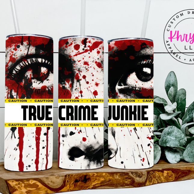 Eyes for True Crime 20oz Tumbler with Straw