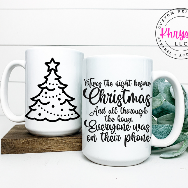 Twas The Night Before Christmas 15oz Coffee Mug