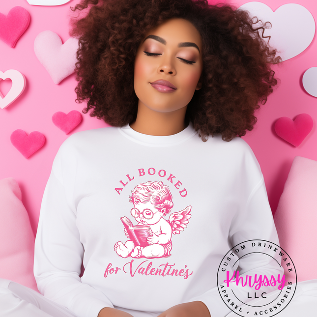 All Booked for Valentine's Day Unisex Shirt