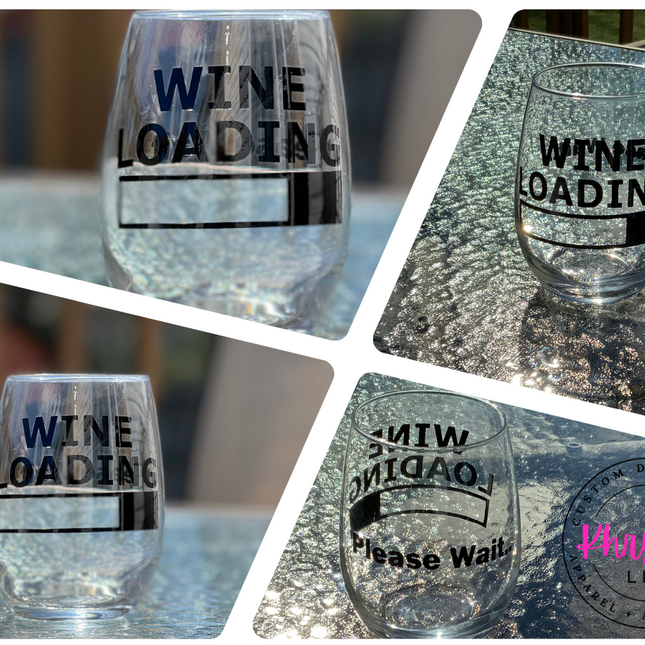 Wine Loading 20.5oz Stemless Wine Glass