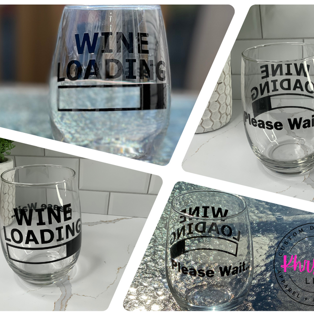 Wine Loading 20.5oz Stemless Wine Glass