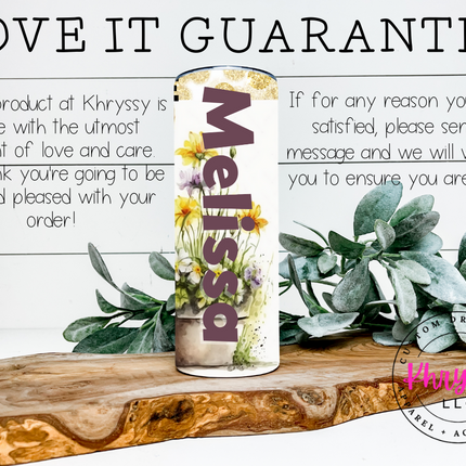 Yorkie and Friend 20/30oz Personalized Tumbler with Straw