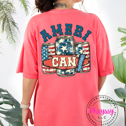 Patriotic Can Celebration Unisex Shirt