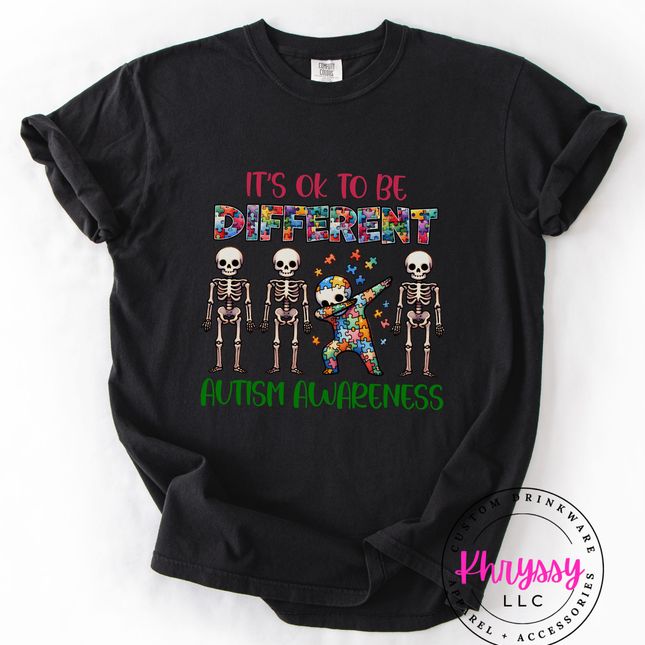 Celebrating Differences Autism Awareness Unique Skeleton Neurodiversity Wearable Embrace Individuality Empowerment Piece