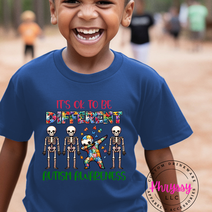 It's OK to be Different ⎸ Inclusion Shirt ⎸ Acceptance ⎸ Diversity Awareness ⎸ Unisex T-Shirt ⎸ Positive Message
