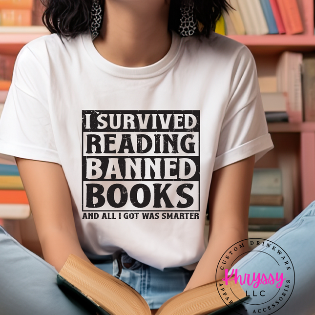 I Survived Reading Banned Books Unisex Shirt