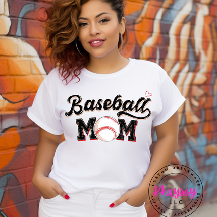 Homerun Baseball Mom Unisex Shirt