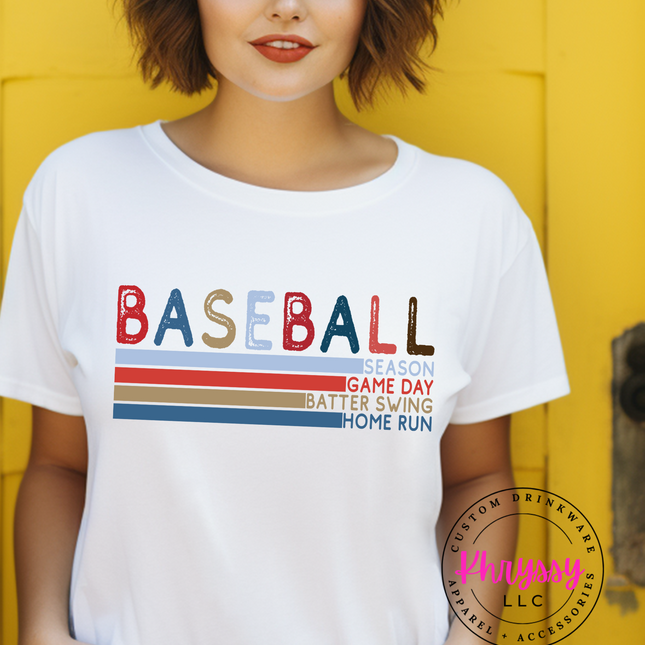 Play Ball: Baseball Terms Unisex Shirt
