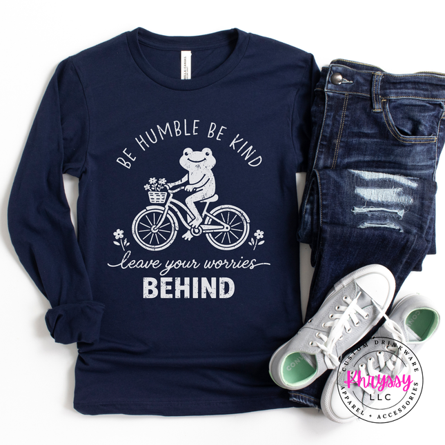 Flat lay of a Bella+Canvas t-shirt featuring a cheerful, notebook-paper-inspired scripture design.