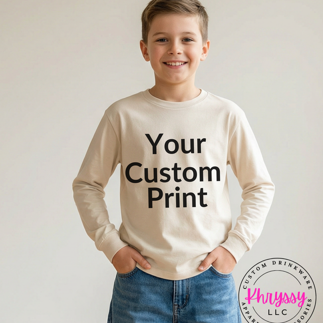 Child Bella+Canvas Custom Canvas Print- Express Your Unique Style