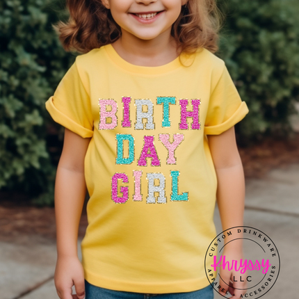 Ageless and Fabulous: Birthday Girl Glam T-Shirt