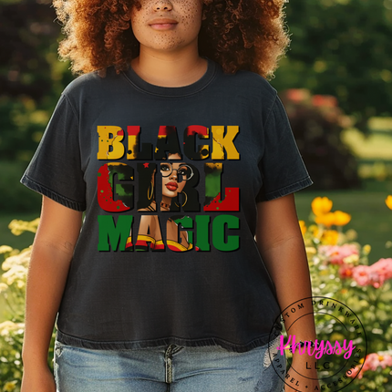 Empowering Black Girl Magic Shirt