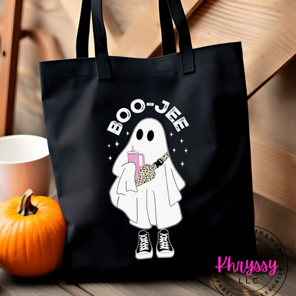 Boo-Jee Canvas Tote Bag