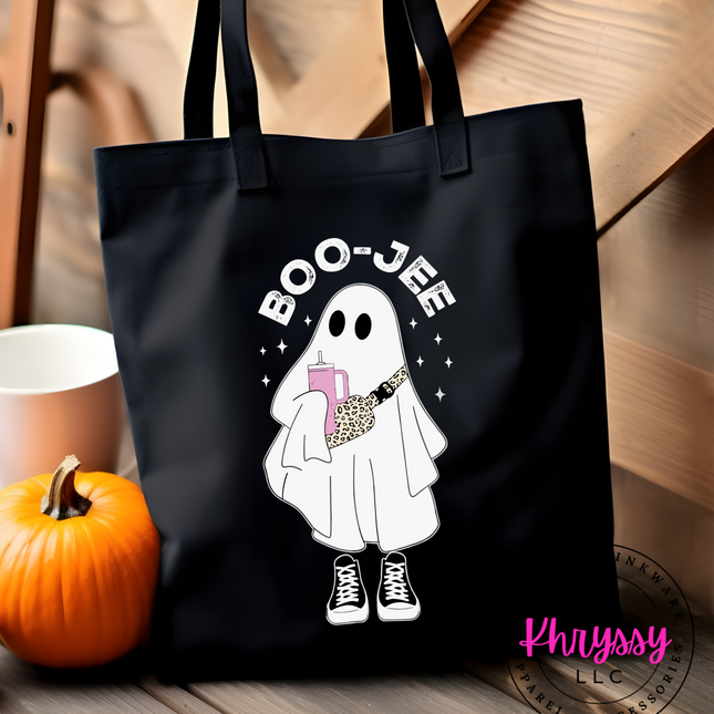 Boo-Jee Canvas Tote Bag