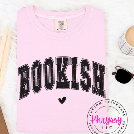 Bookish — Bold Dark Gray Book Lover Statement