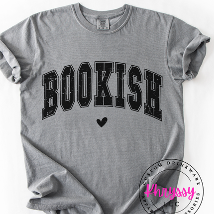 Bookish — Bold Dark Gray Book Lover Statement